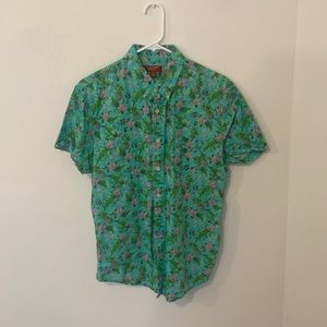 Floral button up